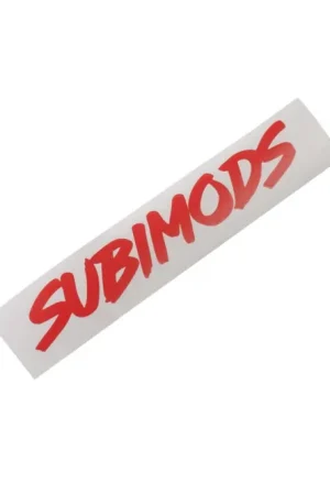 Subimods Official "OG Style" Transfer Style Sticker Red Modern