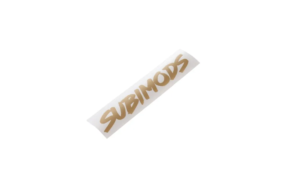 Subimods Official "OG Style" Transfer Style Sticker Gold Big Sale