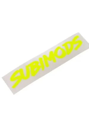 Subimods Official "OG Style" Transfer Style Sticker Luminous Yellow Must Have