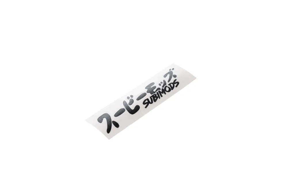 Bulk Order Subimods Official "Overseas" Transfer Style Sticker Black