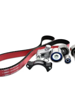 IAG Red Timing Belt Kit w/ OEM Tensioner / Idlers and IAG Guide 2002-2014 WRX / 2004-2021 STI / 2005-2012 LGT / 2004-2013 FXT Viral