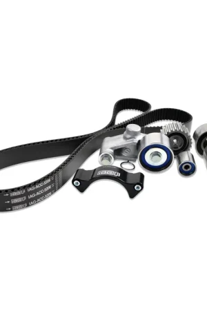 Next Day Delivery IAG Black Timing Belt Kit w/ OEM Tensioner / Idlers and IAG Guide 2002-2014 WRX / 2004-2021 STI / 2005-2012 LGT / 2004-2013 FXT