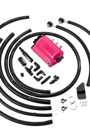 Authentic IAG Performance V3 Street Series Air / Oil Separator (AOS) Hyper Pink 2002-2007 WRX / 2004-2007 STI / 2004-2008 Forester XT