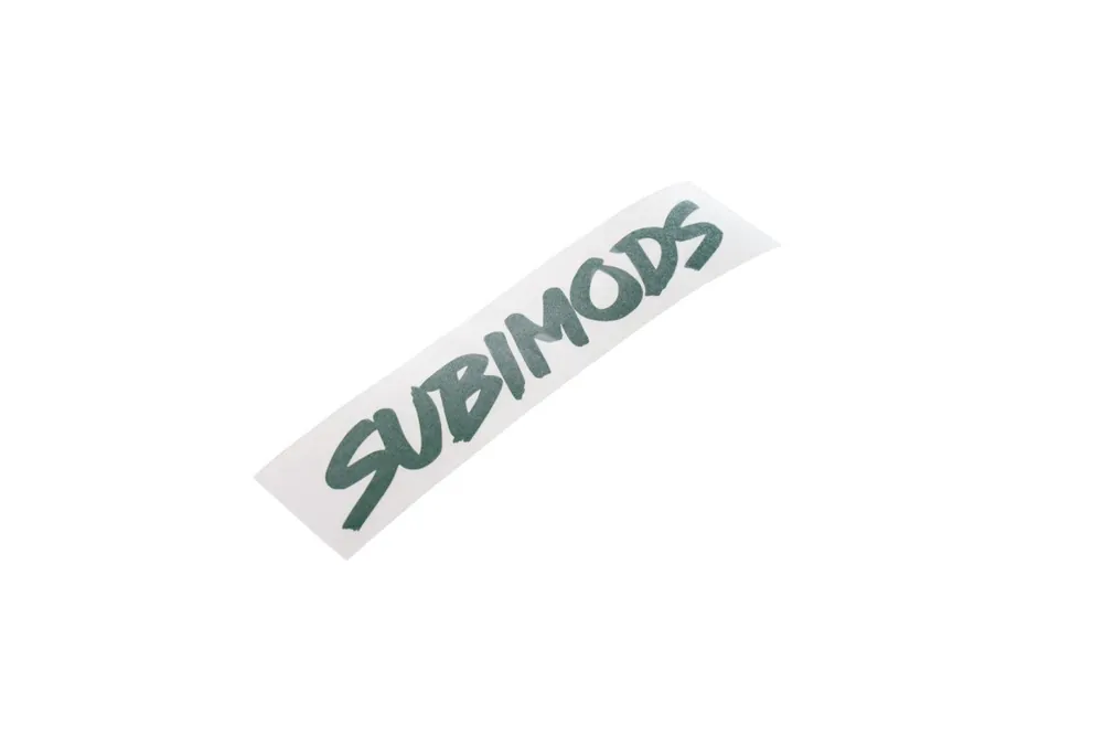 Exclusive Offer Subimods Official "OG Style" Transfer Style Sticker British Racing Green