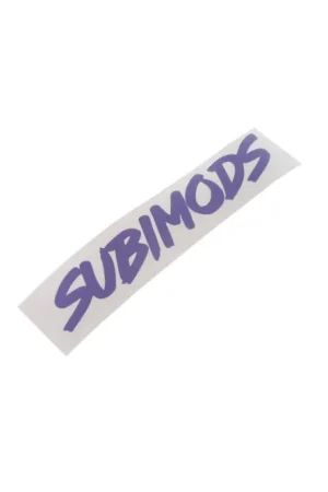 Trending Subimods Official "OG Style" Transfer Style Sticker Pale Purple