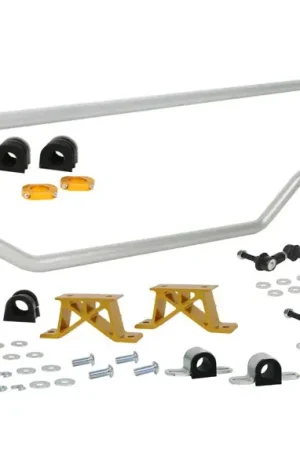 Free Returns Whiteline Front and Rear 24mm Adjustable Sway Bar Kit w/ Rear Mounts 2007 STI Sedan