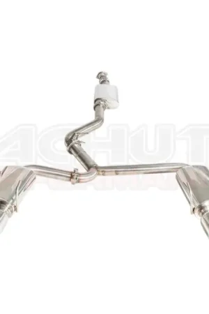 No Minimum Order Lachute Performance Stainless Steel Resonated Catback Exhaust w/ Polished Quad Tips 2022-2024 WRX