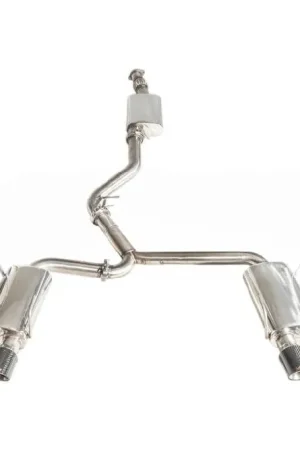 Original Lachute Performance Stainless Steel Resonated Catback Exhaust w/ Carbon Fiber Tips 2022-2024 WRX