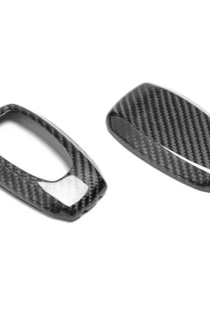 Weekend Sale Molded Innovations Gloss Carbon Fiber Key Fob Cover Black Most Subaru Models