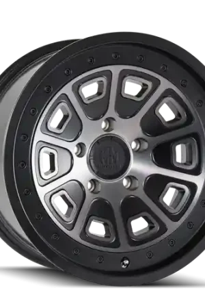 Exclusive Mayhem Flat Iron 8301 6x120 17x9-12 Matte Black W/Dark Tint