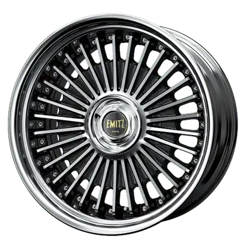 Work Emitz Black Polish 5x115 19x11.0 +0 New Arrival