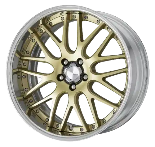 Work Lanvec Lm1 5x100 19x10.5+12 A Disk Light Metallic Gold One Day Deal