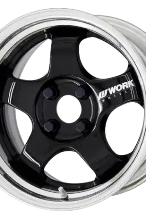 Work Meister S1 2P 5x100 15x7.5+12 A Disk Black Next Day Delivery