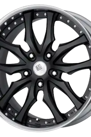 Viral Work Ls Paragon Suv 5x114.3 24x10.5+9 L Disk Black Anodized