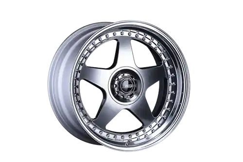 Certified SSR Professor SP6 5x115 18X8.5+10 MD Disk Titan Silver