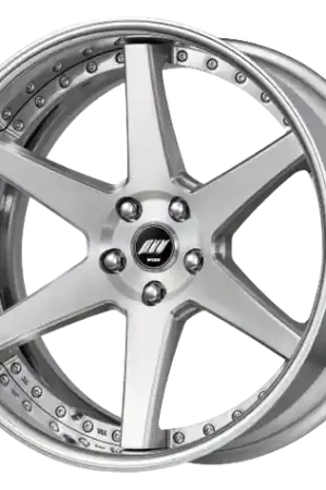 Brand New Work Zeast Black Label Bst1 5x120.65 19x9+45 W Disk Brush Silver Clear