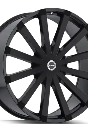Strada Gabbia 5x114.3/5x120 20x8.5 +35 Gloss Black Seasonal Sale