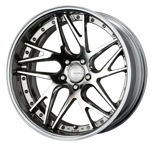 Wholesale Work Gnosis Cvx 5x114.3 19x9.5+38 W Disk Buff Finish