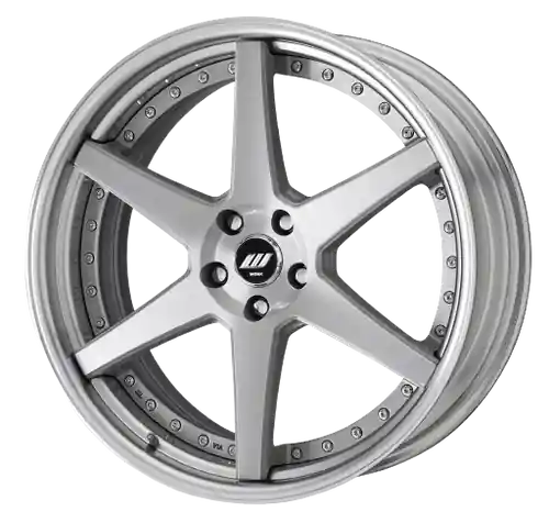 Handmade Work Zeast St1 5x100 21x10+12 R Disk Brush Silver Clear