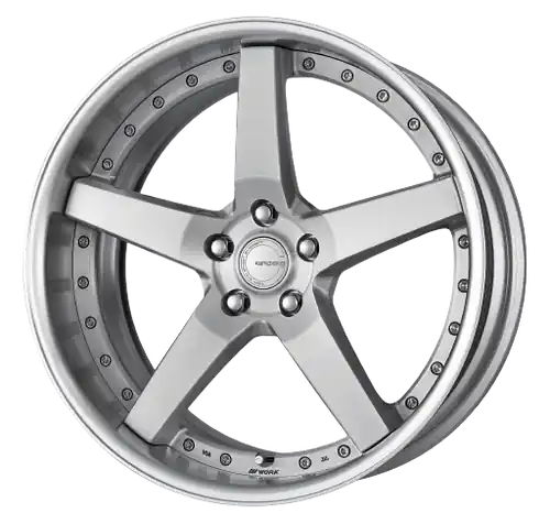 Work Gnosis Gr203 5x114.3 20x9+12 A Disk Brush Silver Clear Bulk Order