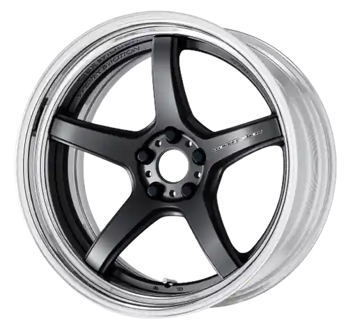 No Minimum Order Work T5R 2P 5x120 19x7.5 +0 Matte Gunmetal