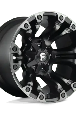 Fuel 1PC D851 VAPOR 8X165.1 20X9 +20 MATTE BLACK GRAY TINT Best Choice