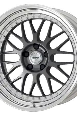 Luxury Work Meister M1 3p 4x100 16x10.5+0 W Disk Matte Gunmetal