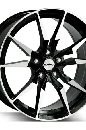 Must Have Shift Blade 5x114.3 18x8 +35 Gloss Black Machined