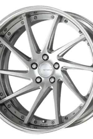 Work Gnosis Cvs 5x120.65 19x7.5+45 A Disk Brush Silver Clear Free Delivery