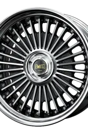 Premium Work Emitz Black Polish 5x115 19x12.0 +38