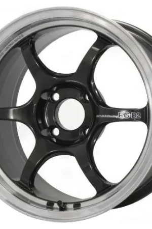 Advan Racing RG-D2 4x100 15x7.5 +40 MACHINING & BLACK GUNMETALLIC Final Sale