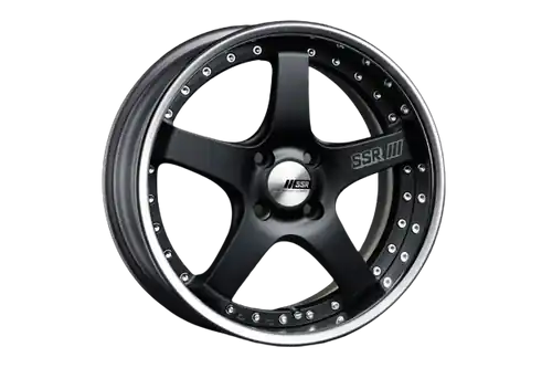 SSR Professor SP4R 5x130 17X7.5+5 SL Disk Flat Black Bargain