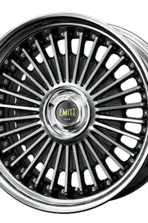 Fresh Stock Work Emitz Black Polish 5x115 21x12.5+0