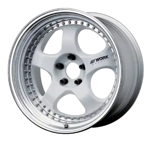 Work Meister S1 3P 5x115 19x12+18 R Disk White Luxury
