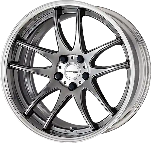 Work Cr 2P 5x120 19x7.5 +0 GT Silver Top Pick