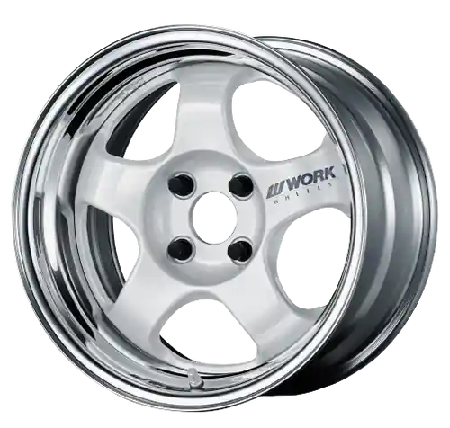 Limited Edition Work Meister S1 2P 5x115 15x8+45 O Disk White