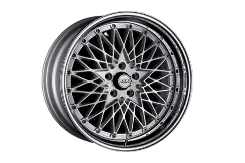 SSR Formula MESH 5x120.65 18X9.5+55 SL Disk Fm Silver Free Delivery