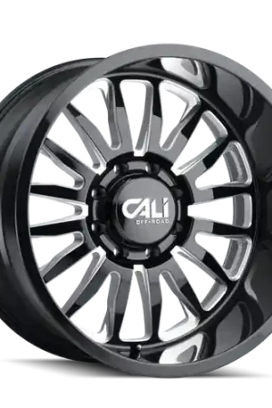 Limited Offer Cali Off-Road Summit 9110 6x139.7 20x9+0 Gloss Black/Milled Spokes