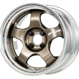 Buy Direct Work Meister S1 2P 5x120 15x7.5+0 A Disk Titanium Gold
