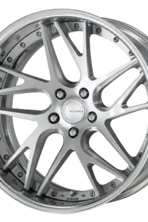 Direct From Factory Work Gnosis Cvx 5x112 22x8.5+12 H Disk Brush Silver Clear