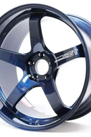 Direct From Manufacturer Advan Racing GT PV 5x120 21x12.0 +45 RACING TITANIUM BLUE & RING