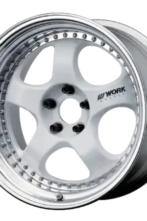 Work Meister S1 3P 5x115 19x9.5+17 T Disk White Seasonal Sale