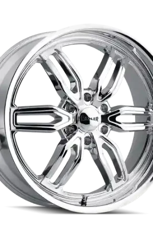 Ridler 609 6x139.7 22x9.5+18 Chrome Direct From Factory