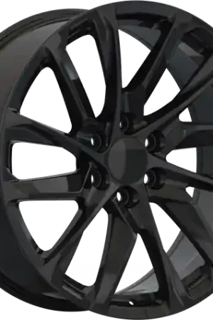 Sale REPLICA 205 6X139.7 24x10 +28 GLOSS BLACK