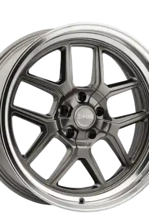 Ridler 610 5x127 17x7+0 Grey/Polished Lip Free Shipping