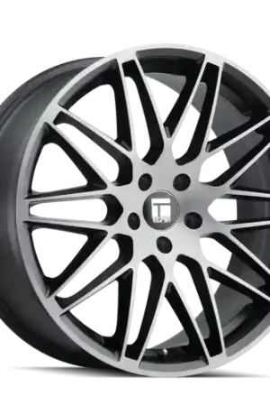 Handmade TOUREN TR75 3275 5x114.3 19x9.5 +38 MATTE BLACK BRUSHED WITH DARK