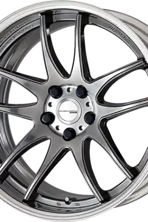 Free Shipping Work Cr 2P 4x100 16x8.0 +18 GT Silver