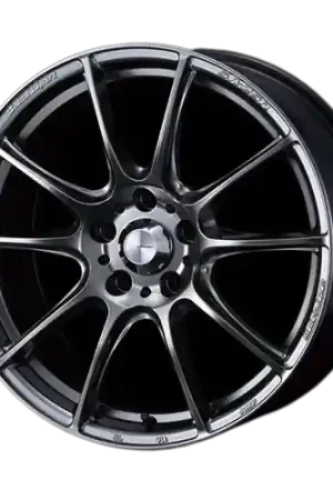 Cheap WedsSport SA-25R 5x100 18x9.5+45 Platinum Silver Black