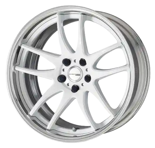 Work Cr 2P 5x114.3 19x10.0 +12 Gloss White Hot Deal