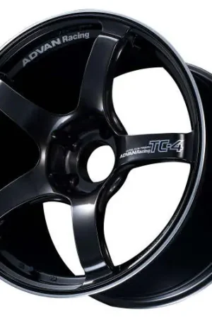 Advan Racing TC4 4x100 17x7.0 +42 BLACK GUNMETALLIC & RING Professional Grade